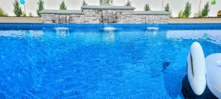 water feature made in stone and bluestone